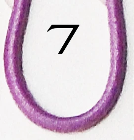 Color 7 ZIEENE 1 ярд диаметр 3 мм круглые эластичные шнуры тянущаяся резиновая веревка нейлон для браслета бусины полоски для волос шнурки 112 цветов - Цвет: Color 7