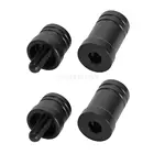 Комплект из 2 предметов Объединенный скобы для защиты нити от перетирания для бильярдный кий с 516x18 акционерное общество защиты вала и ягодиц, защитить ваш кий