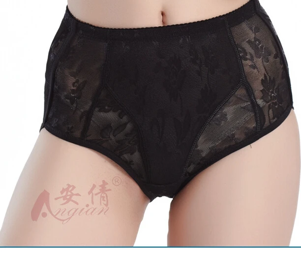 Бесшовные дышащие кружевные трусики с подкладкой нижнее белье для женщин