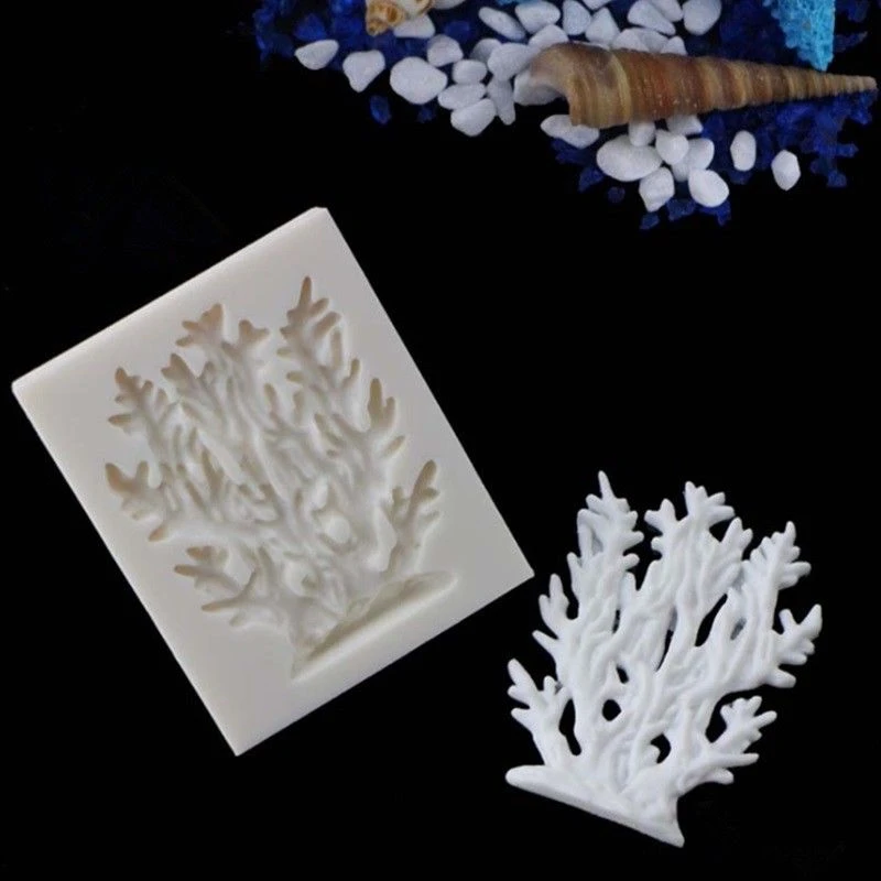 JX LCLYL 3D Коралловая силиконовая форма для мастики торта шоколада инструмент