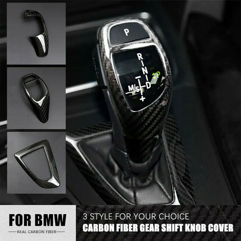 Углеродное волокно для BMW F20 F30 F25 F26 F15 1 2 3 4 серии ручка переключения передач крышка