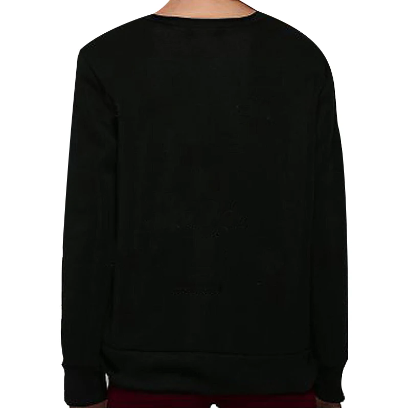 TANGNEST/2017 осень-зима Письмо печати свободные с длинным рукавом Удобная Женская