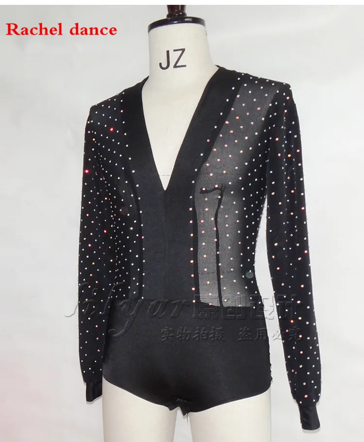 Новинка 2017 мужской костюм для бальных танцев высокого класса платье