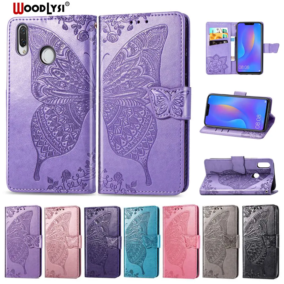 Чехол книжка из искусственной кожи для Huawei P20 P30 Mate 20 10 Pro Lite Nova 3 3i Enjoy 9 Y9 2018 Y6 Y7 P smart