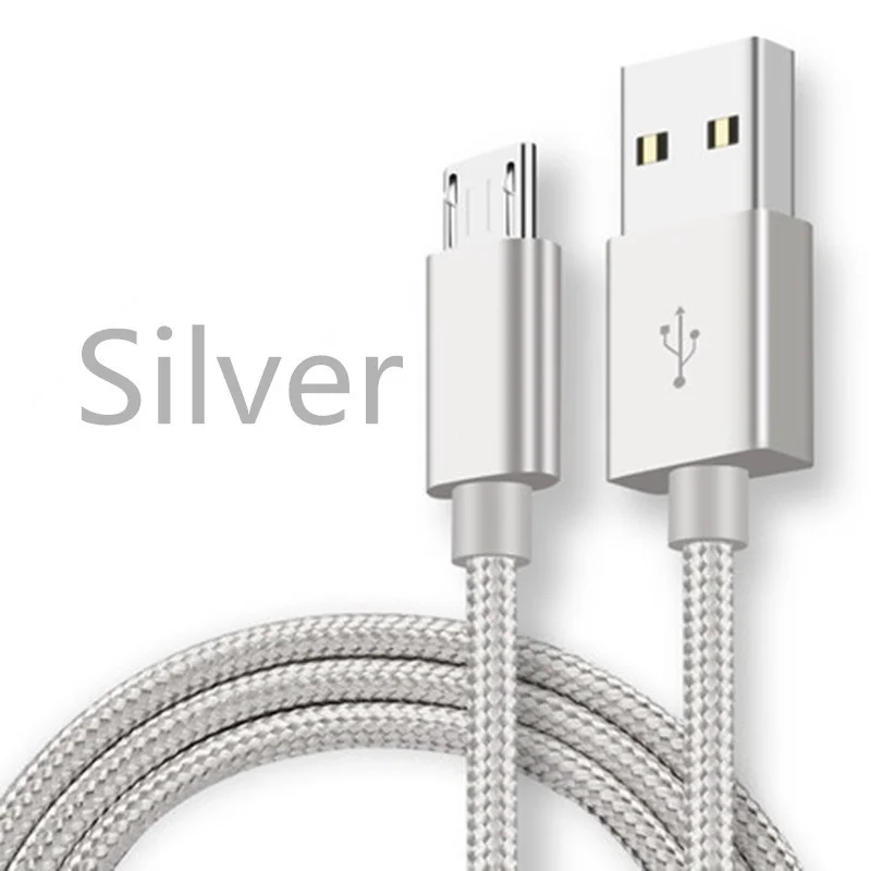 Серый Micro USB 2,0 кабель для синхронизации данных и быстрой зарядки для Cube iWork8/i6 Air Remix/i10 Remix/TALK98 7X8 H 8X T6 T7 T8 T9 V8 Кабель - Цвет: Серый