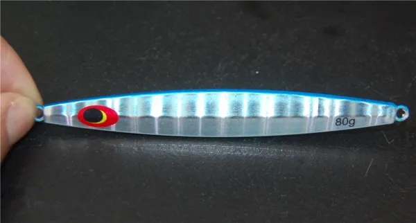 

Ufishing Wave Style Lead Fish Bait Slow Sinking Jigging Fishing Lures 6 Pcs/Lot 40g 60g 80g 110g Metal Jigs