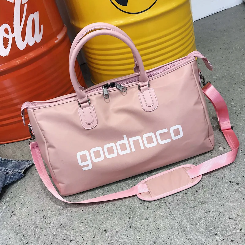 pink 2 Модная Водонепроницаемая Женская сумочка большой емкости Женская дорожная сумка Oxford женская розовая плечевая сумка с принтом Портативная сумка в викторианском стиле - Цвет: pink 2