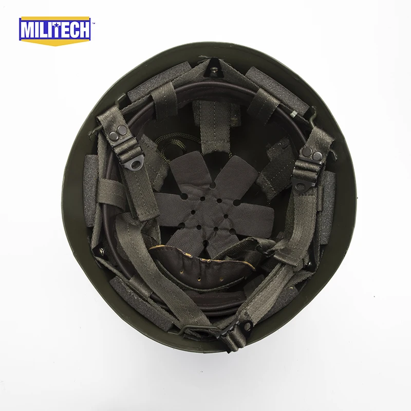 Militech Oliver Drab OD Green French F1 модель 1998 стальной десантник высококачественный