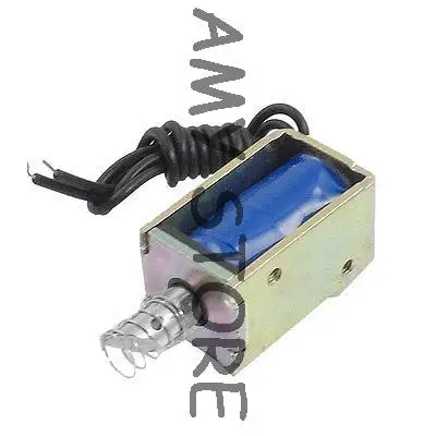 DC 4,5 V 0.5A 4 мм 28gf привод Линейный Тянуть Электромагнитный Электромагнит