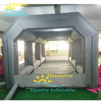 oxford fabric mobile car wash tent inflatable used inflatable car spray paint booth for sale
