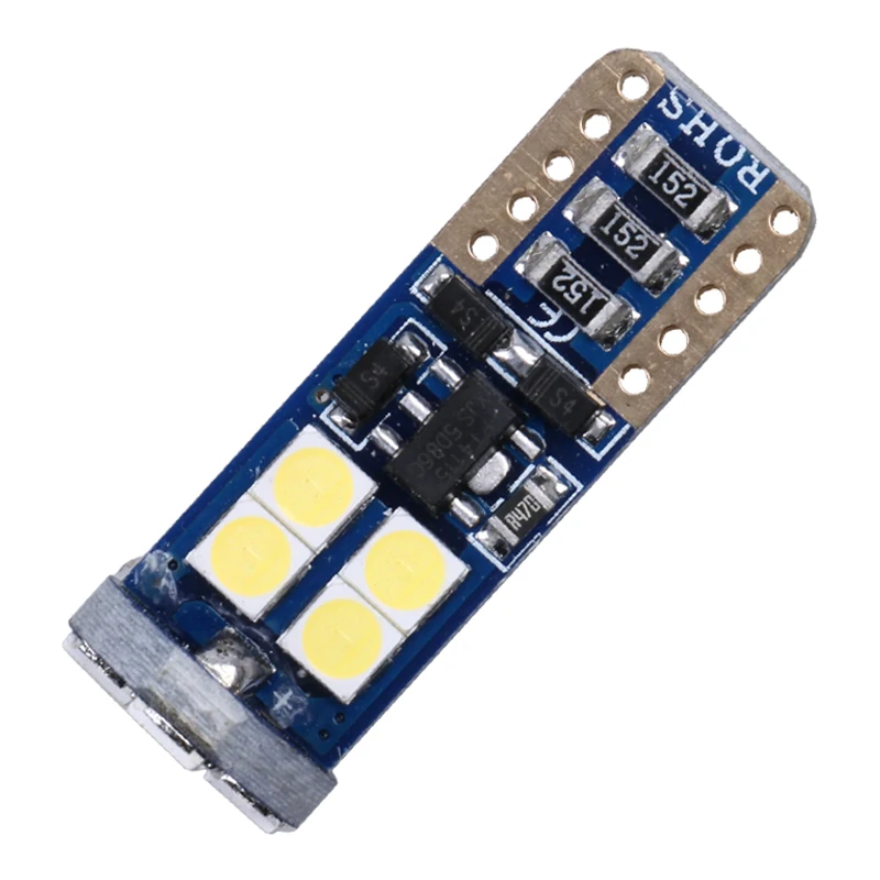 Новый 100% CANBUS без ошибки T10 светодиодная для парковки машины свет 3030 SMD 12smd W5W WY5W 501