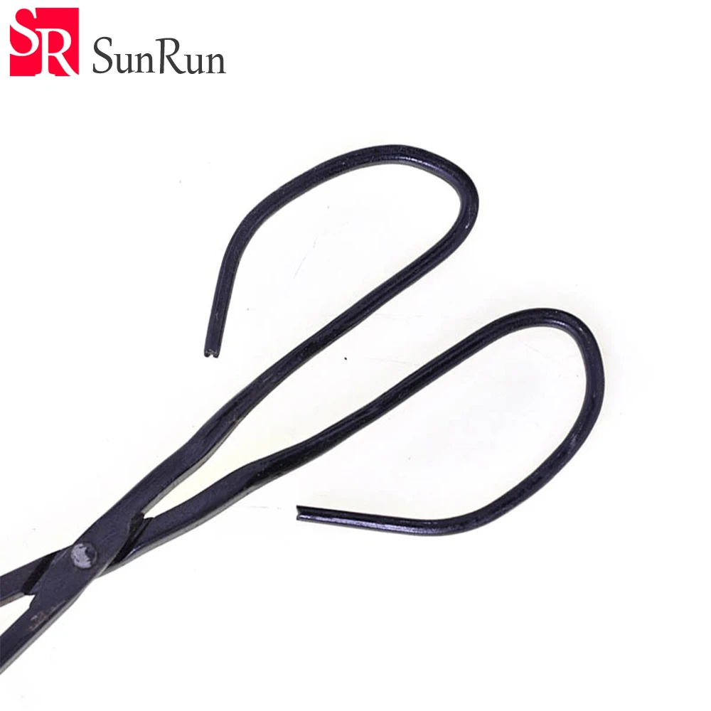 Домашние щипцы для пожара Плоские с длинной ручкой сбора мусора ручные железные