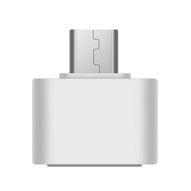 Белый USB-C type C к USB OTG адаптер для samsung S9 S10 Plus Xiaomi Mi 9 8 OTG конвертер данных для huawei Honor mate P20 P30 Pro 9 10 - Цвет: Белый