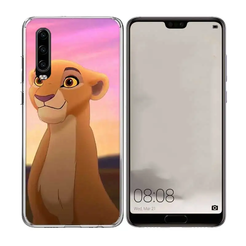 Силиконовый чехол Simba the Lion King для Huawei P30 P20 Mate 30 20 10 Pro P10 lite P Smart + Plus Z 2019 |