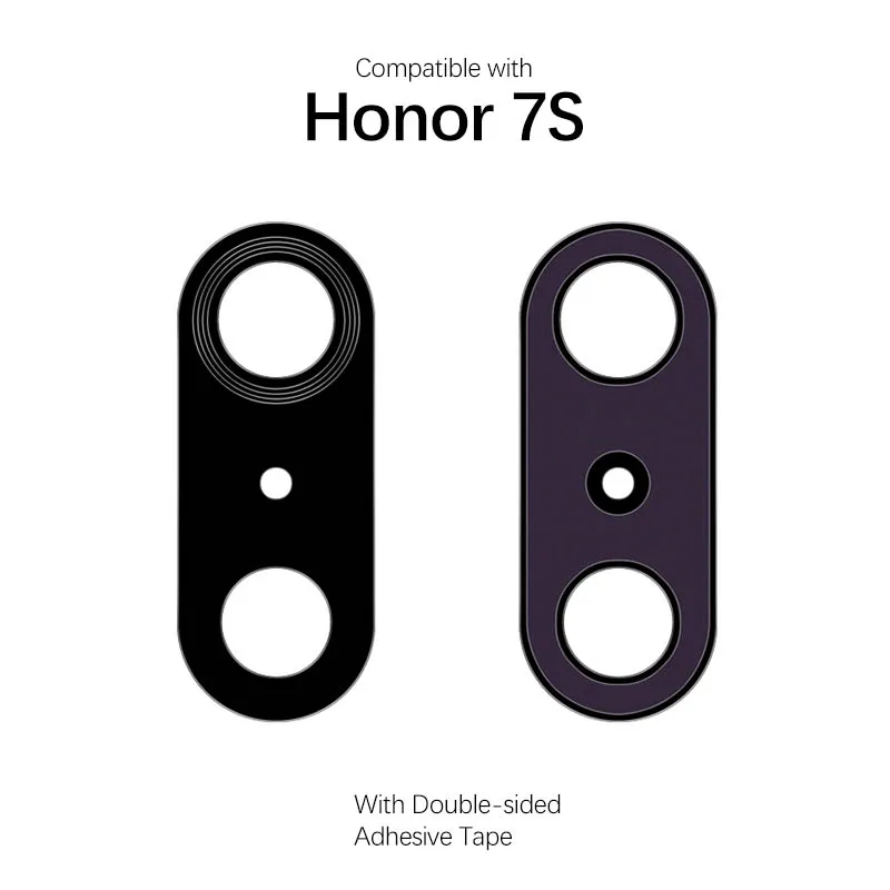 Объектив задней камеры для huawei Honor 7A, линзы задней камеры для huawei Honor 7C 7 S, запасные части с клейкой лентой