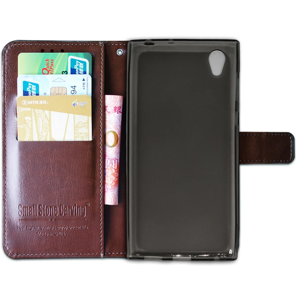 Для sony xperia L1 чехол G3311 G3312 G3313 Чехол кожаный силиконовый чехол для Soni E xperia L1 для sony xperia L1 sony L1 G3311 флип