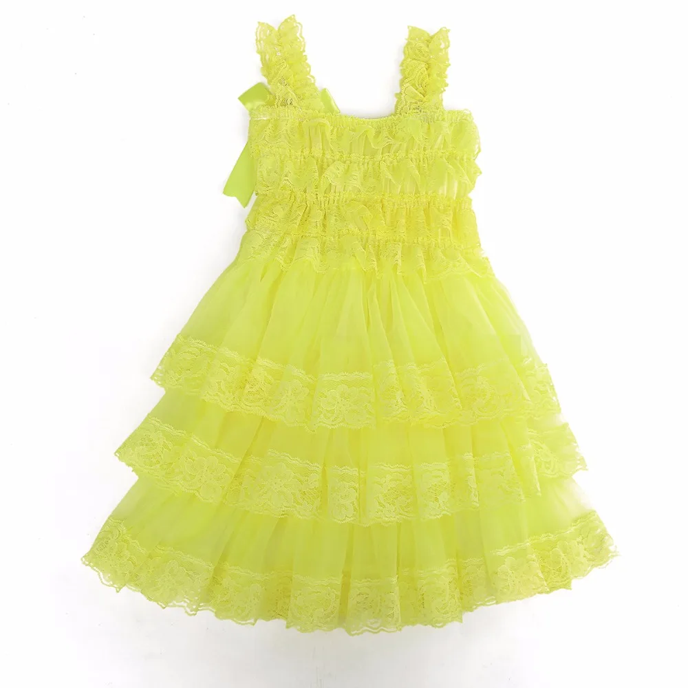 Кружевная лента для Платья с цветочным узором девочек платья-пачки принцессы