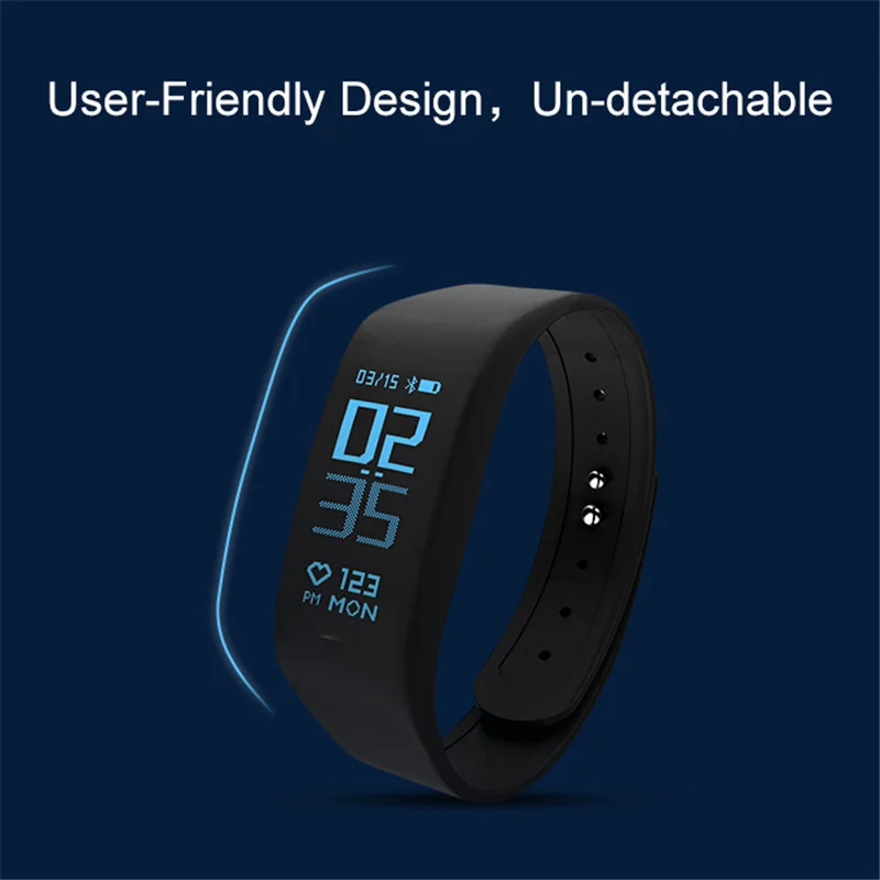EAGOOD Новый Водонепроницаемый Смарт Браслет для IOS Android Поддержка непрерывного