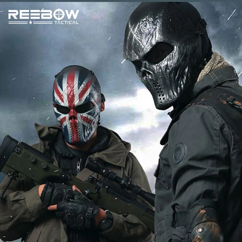 Тактическая Маска Black God для страйкбола пейнтбола Хэллоуина Косплея|airsoft swat|tactical