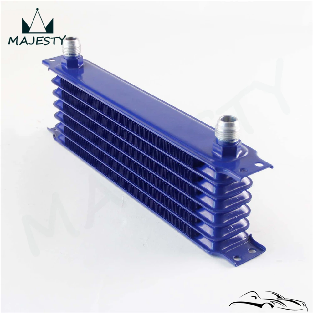 Универсальный 7 рядный семейный охладитель трансмиссии двигателя алюминиевая