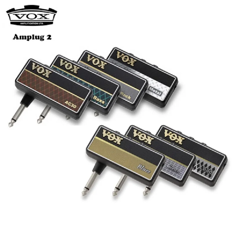 Усилитель Vox Amplug 2 для гитары/баса все модели AC30 классический рок металл бас