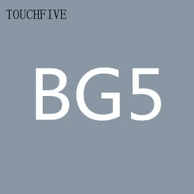 BG5 1 шт. TouchFive на выбор, 168 цветов, маркеры для эскизов, маркеры на спиртовой основе, набор цветных маркеров, товары для рукоделия, ручка для школы - Цвет: BG5