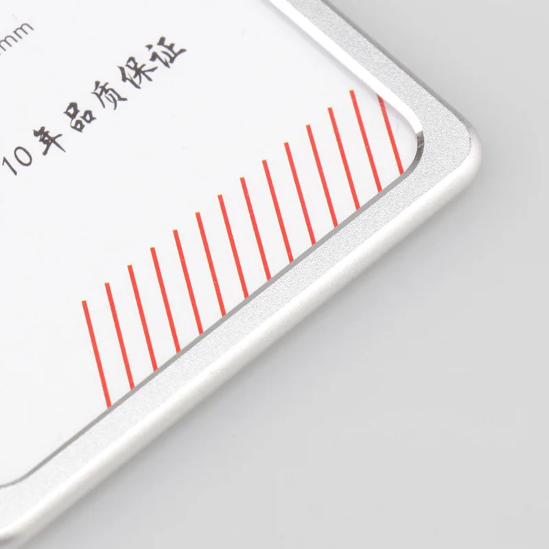 Визитная карточка среднего класса визитная из алюминиевого сплава