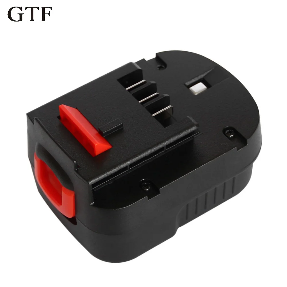 Аккумуляторная батарея GTF 12 В 3 0 Ач для дрели Black Decker A12 A12EX FSB12 FS120B A1712 HP12K