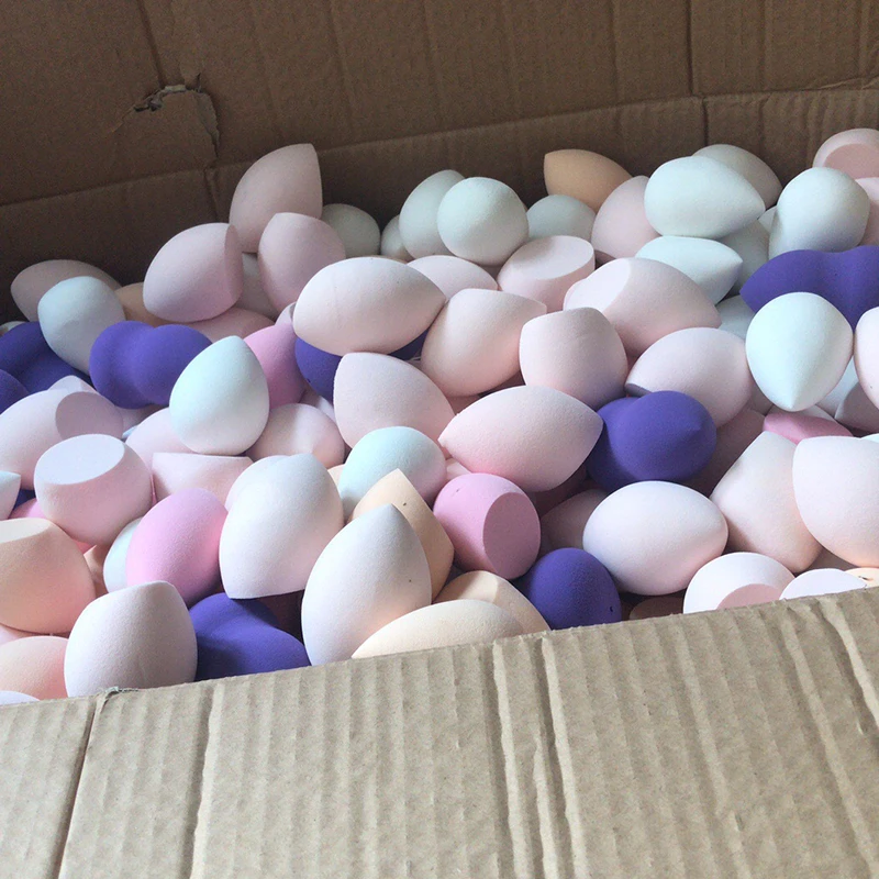 2 шт. мягкие косметические пуховики в форме капли воды| |