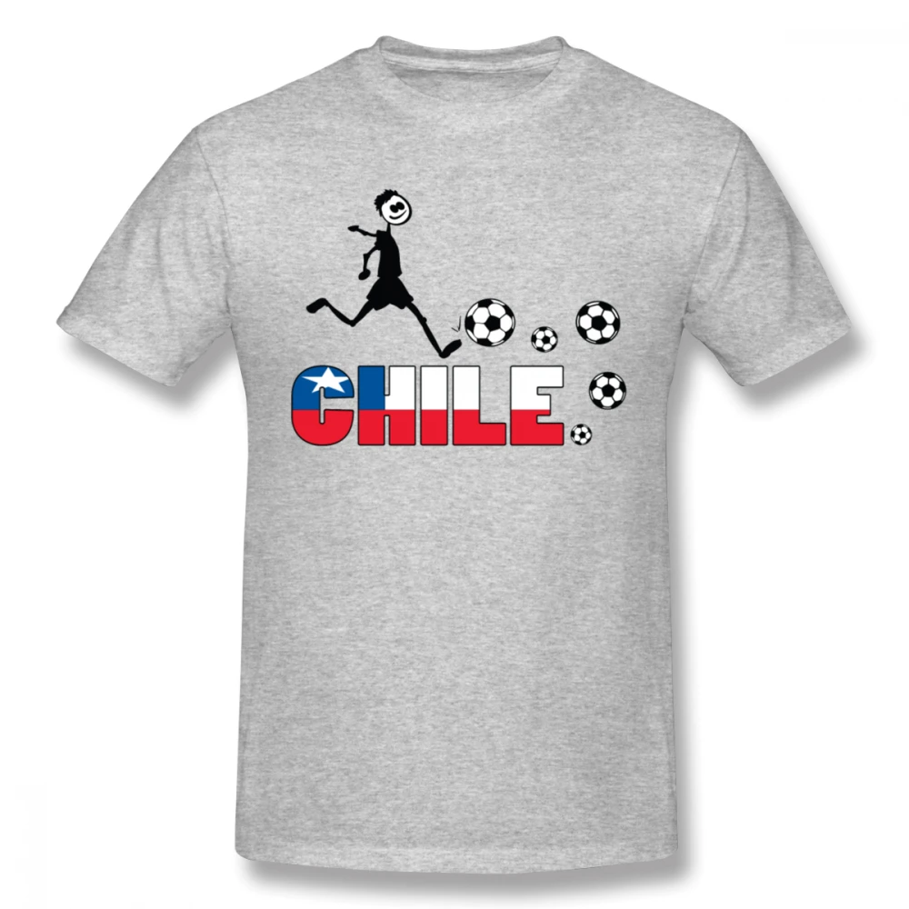 Мужская хлопковая футболка с флагом Чили большого размера 4XL 5XL 6XL Camiseta | одежда