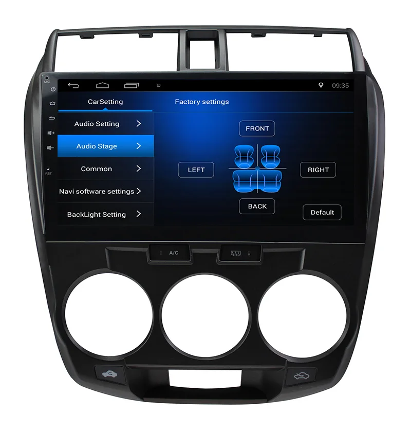 10 1 &quotдля Honda City 2006-2014 Android 7 0 автомобильный dvd видео GPS с навигацией Радио BT AUX DVR WIFI