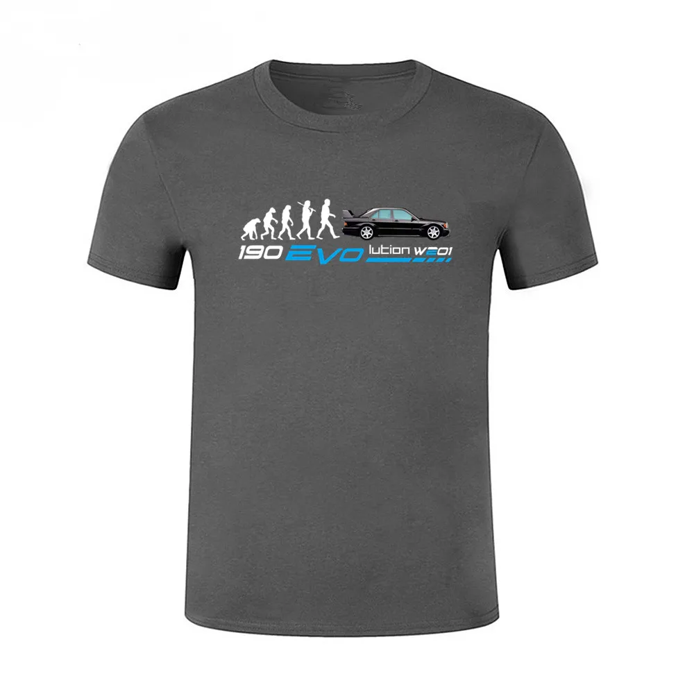 2019 Hot Sale New Men'S T Shirt Germany Classic Legend Car W201 EVO II DTM for 190 Fan T-SHIRT S-XXL T-Shirt | Мужская одежда