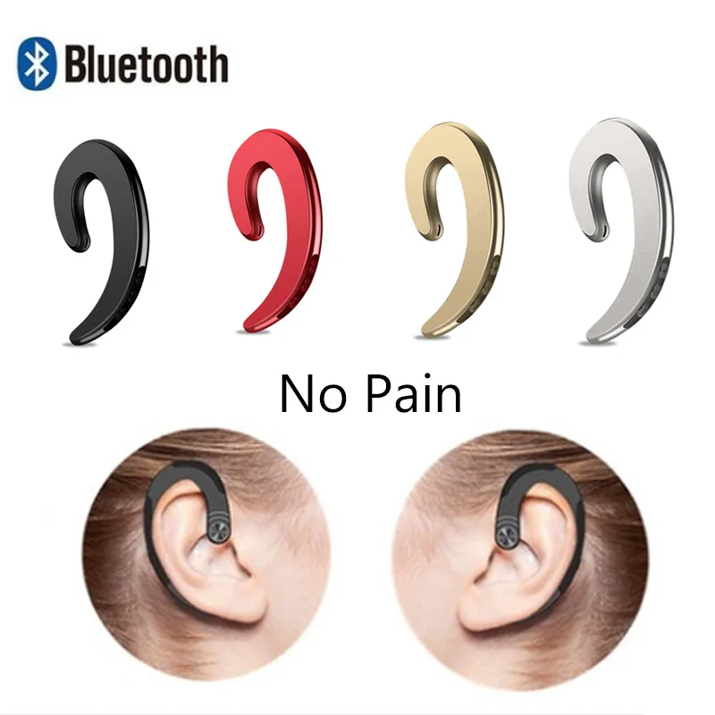 Оригинальные брендовые bluetooth наушники с крючком беспроводная проводящая