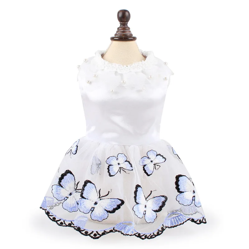 Sweet Tulle Pet Cat Dress Puppy Small Dog Princess Wedding Kitten Dream Fantasy Skirt Spring Summer Clothes XS-XL |