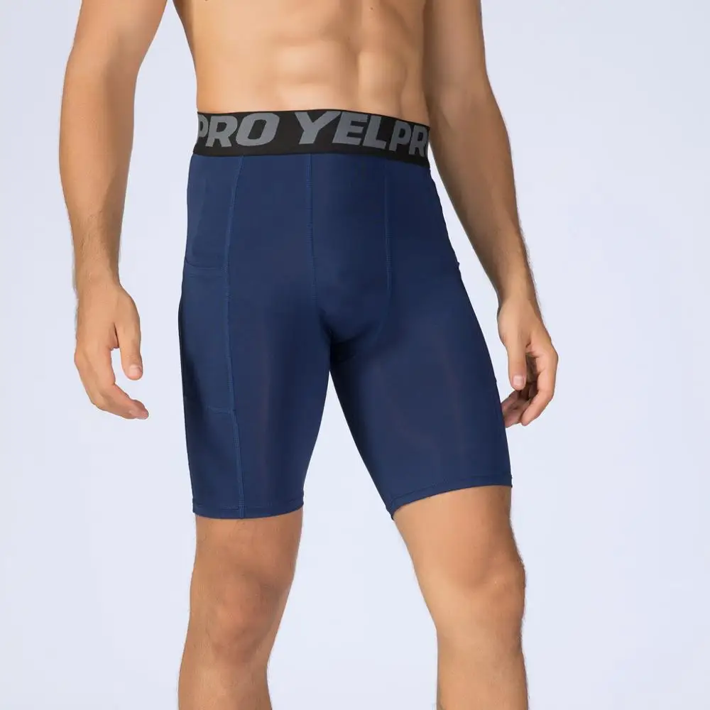 Мужские шорты для фитнеса спортивные дышащие эластичные йоги Прямая поставка #0618