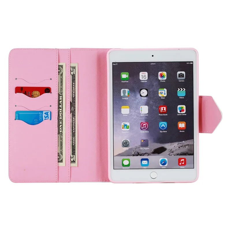 Wekays для Apple IPad Mini 3 2 1 кожаный чехол с котом для Coque IPad Mini 1 2 3 чехол для планшета чехол s для IPad Mini Дети