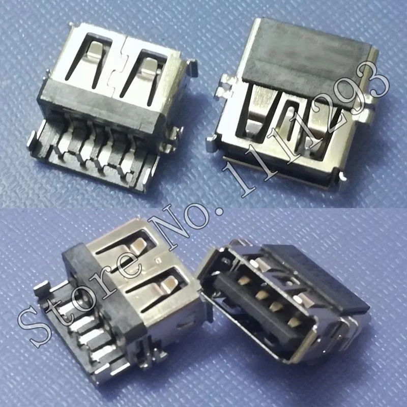 Коннектор с USB разъемом 20 шт./лот 2 0 для Lenovo G470 G475 G475G G475GL G475A G475AX G570 G575 G575GL G575GX и т. Д.