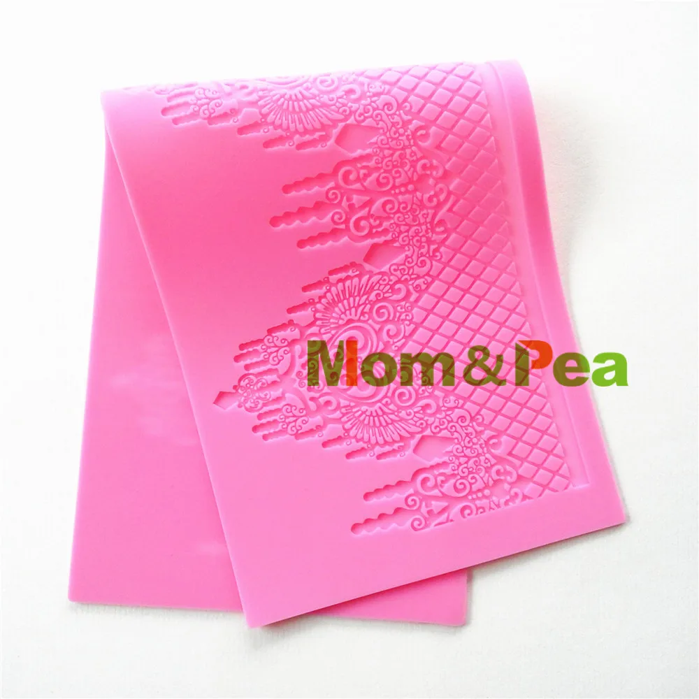 Силиконовая кружевная форма Mom & Pea GX147 бесплатная доставка большой размер