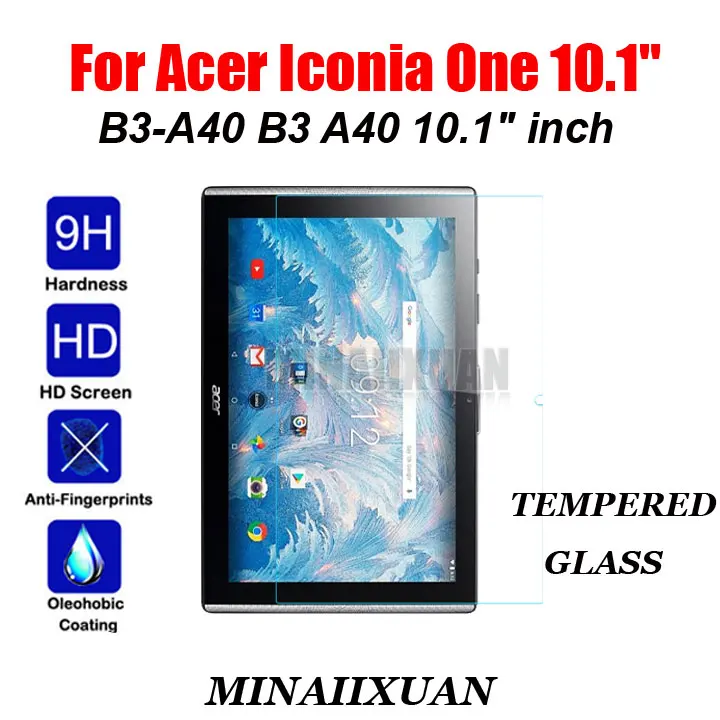 9H Взрывозащищенная защитная пленка из закаленного стекла для Acer Iconia One 10 2017 B3-A40 B3