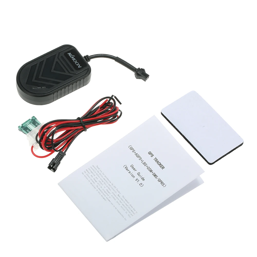 GPS трекер KKmoon для автомобиля мотоцикла электровелосипеда GSM 2G GPRS отслеживающее