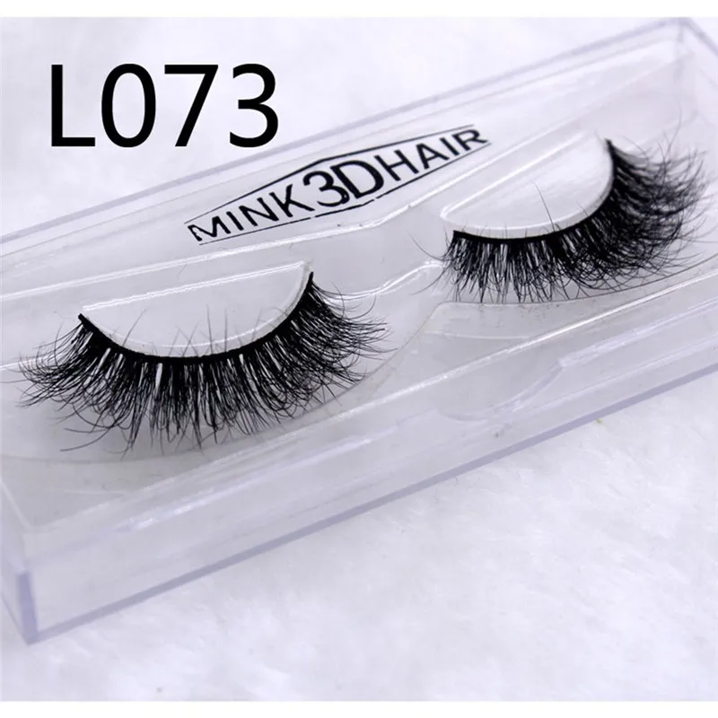 

1 Pair Natural 3D Mink Hair False Eyelashes Soft Long Thick Eye Lashes Wispy Makeup Beauty Extension Tools