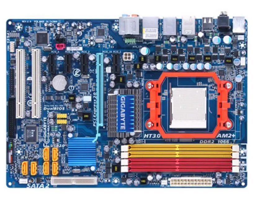 Для Gigabyte GA-MA770-S3P оригинальная б/у материнская плата для настольного компьютера с
