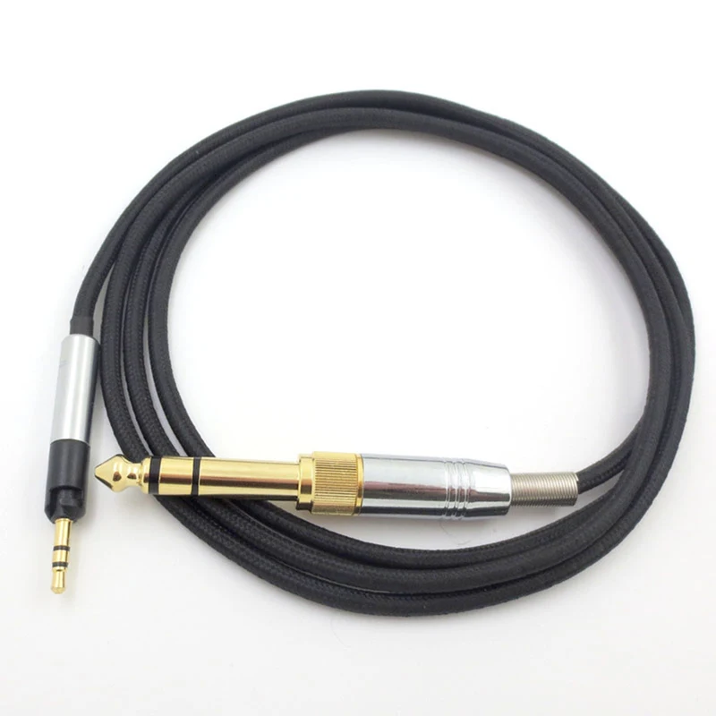 Сменный кабель 1 2 м для наушников Sennheise HD598 HD558 HD518 HD598se гарнитура Аудиокабели 3 5 мм/6