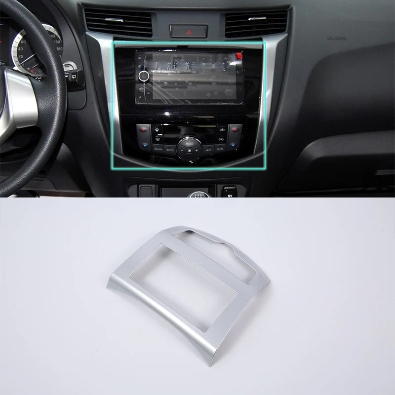 

ABS Inner car accessories navigation Cover Trim For Nissan 2018 TERRA