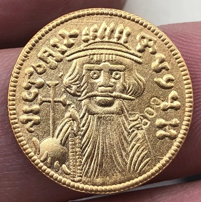 Byzantium Empire 663 668 лет монеты КОПИЯ 20 мм|Безвалютные монеты| |