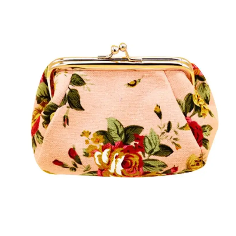 Women Lady Retro Vintage Flower Small Wallet Hasp Purse Clutch Bag bolsas feminina coin purse women bags | Багаж и сумки