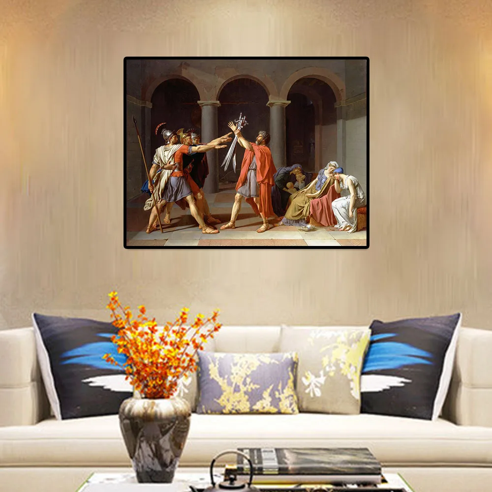 Винтажный художественный холст с надписью клятва горания картина в европейском