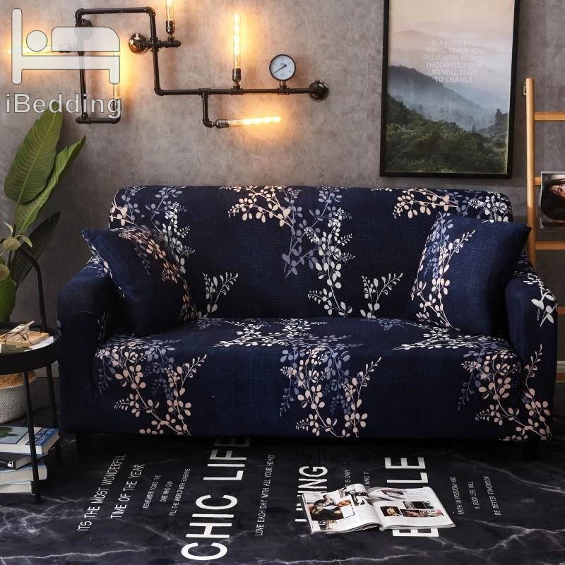 Красивые цветы эластичные диван Защитная крышка для Гостиная чехлов секционные L