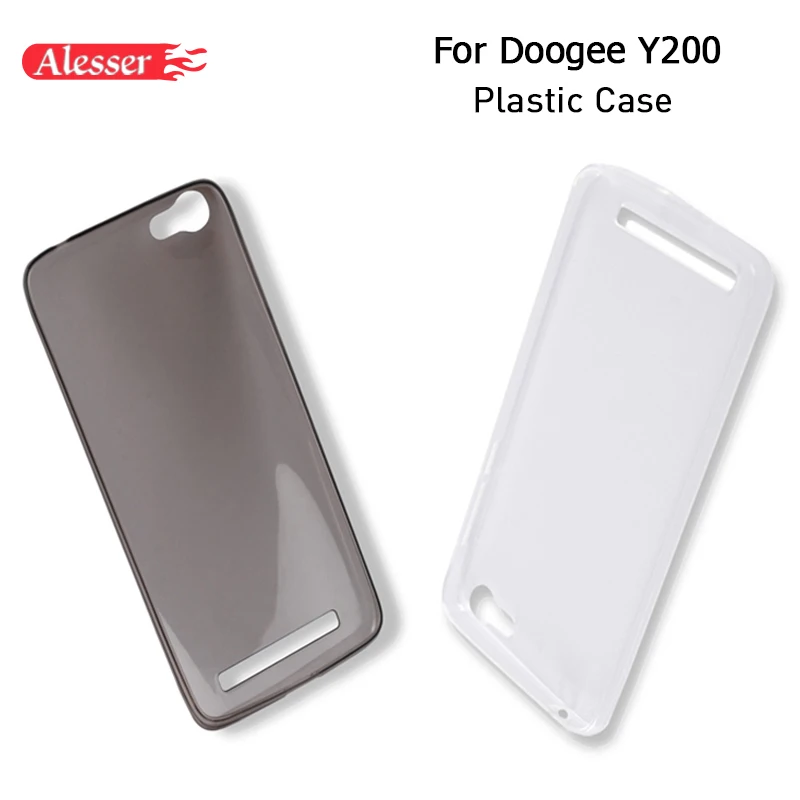 Alesser Для Doogee Y200 силиконовый чехол мягкий защитный задняя крышка для