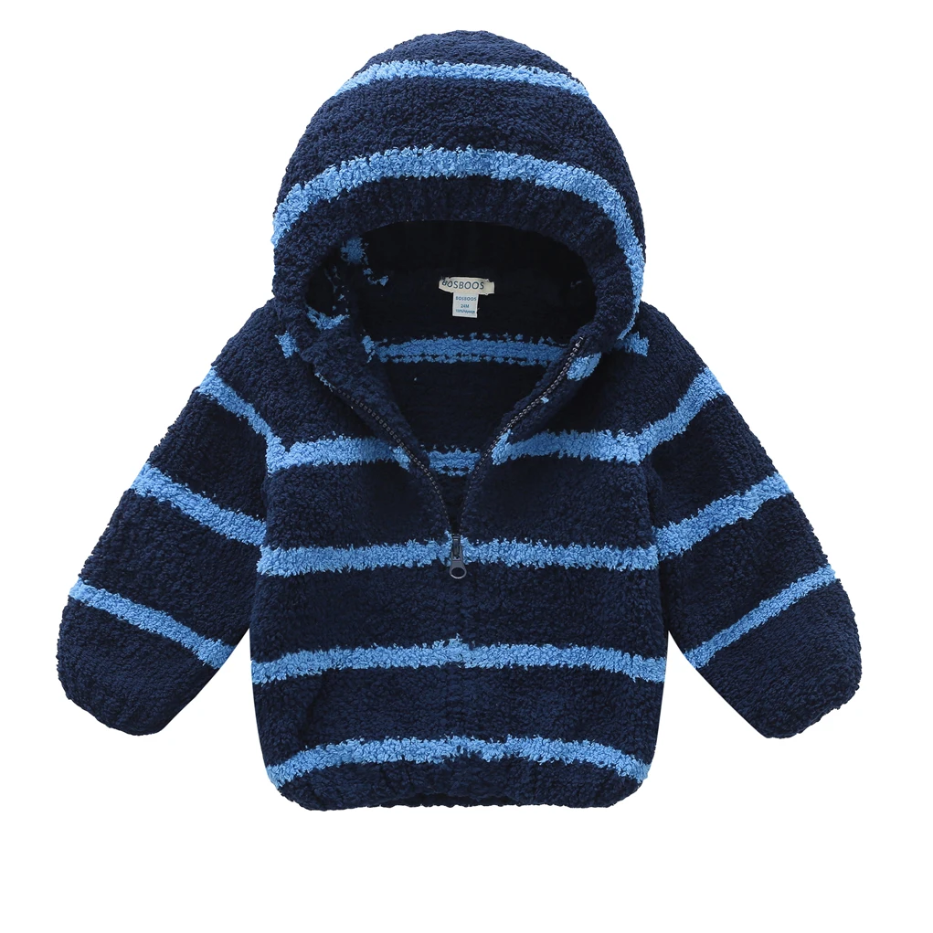 BOSBOOS одежда для малышей маленьких мальчиков и девочек милый флисовый плащ